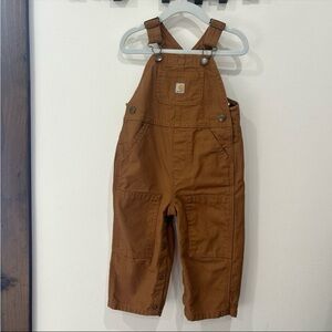 Carhartt Kids Tan Overalls